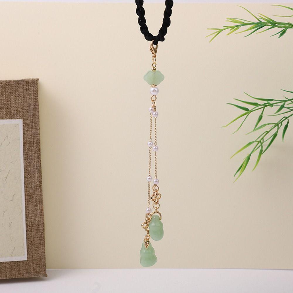 Tassel Hanfu Tassel Headwear Hair Band Weave Hair Rope Retro Chinese Style Rubber Band  Hair Band