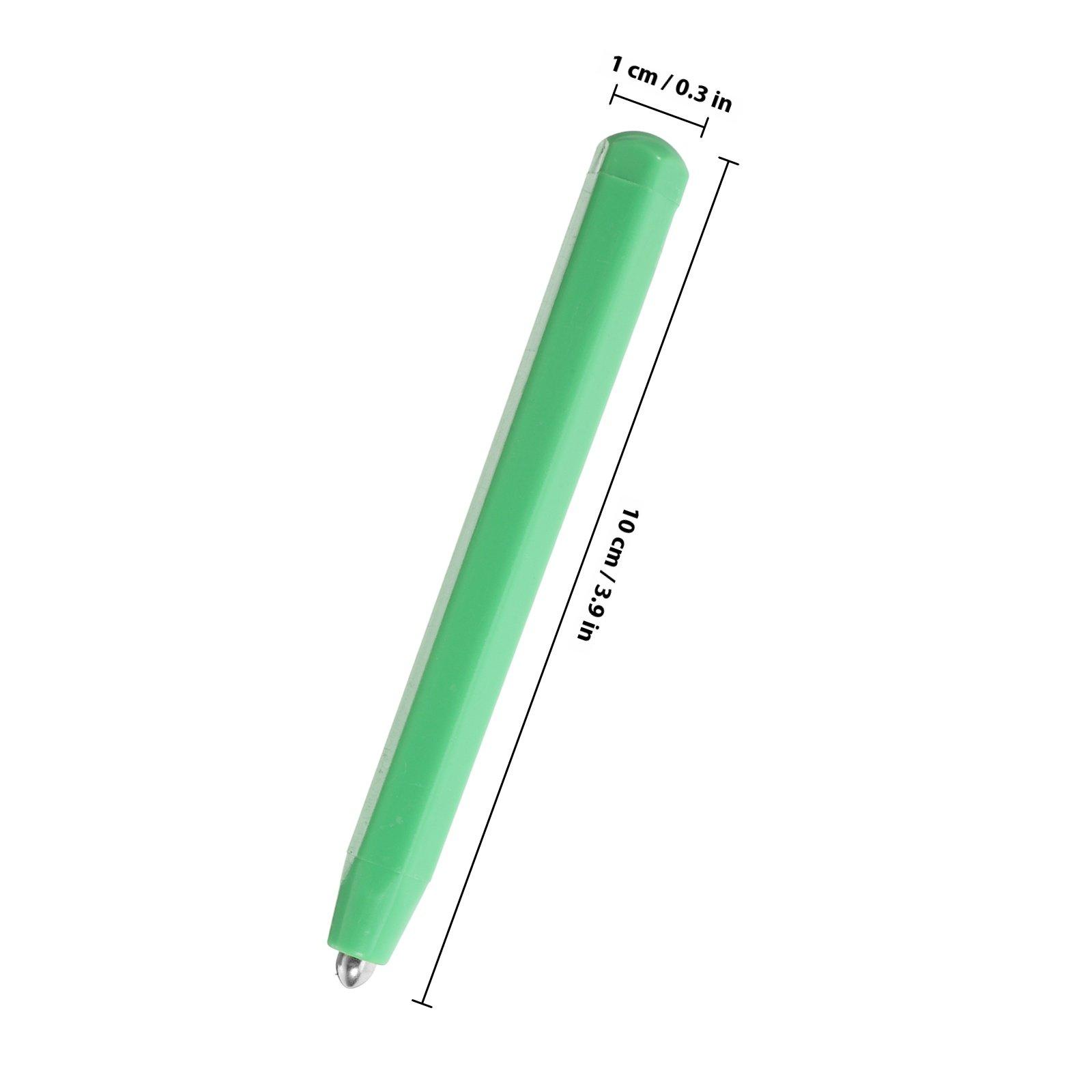 Magnetic Drawing Pen Smooth Steel Ballpoint Reusable Portable Replacement For Painting Small Handheld Magnet Pen Longlasting зелёный