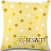 Year Daisy Flower Linen Pillow Case Home Decor Hydrangea Sofa Pillow Cushion