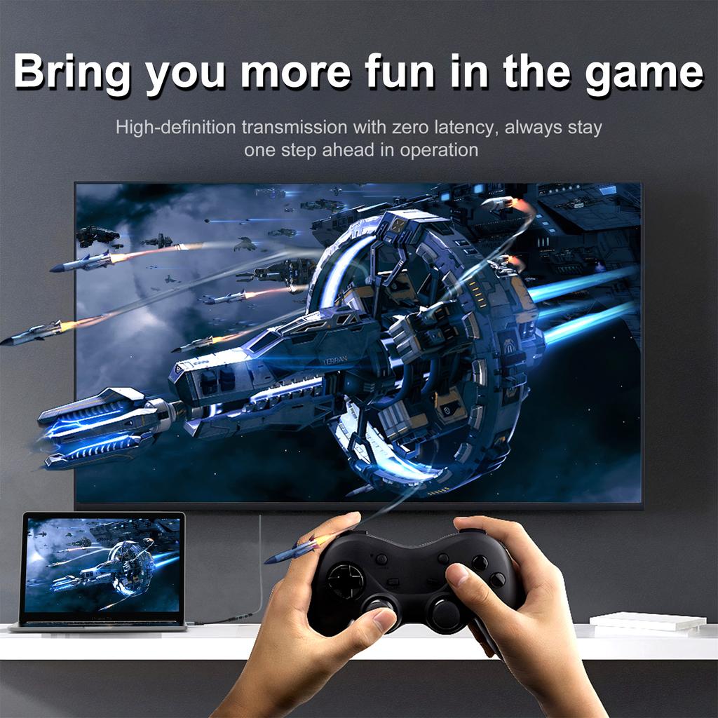 HDMI 2.1 Extension Cable 8K HDMI 2.1 Cable Male To Female Extension 8K@60Hz 4K@120Hz For HDTV RTX PS5 Xbox HDR Video  PC Laptop