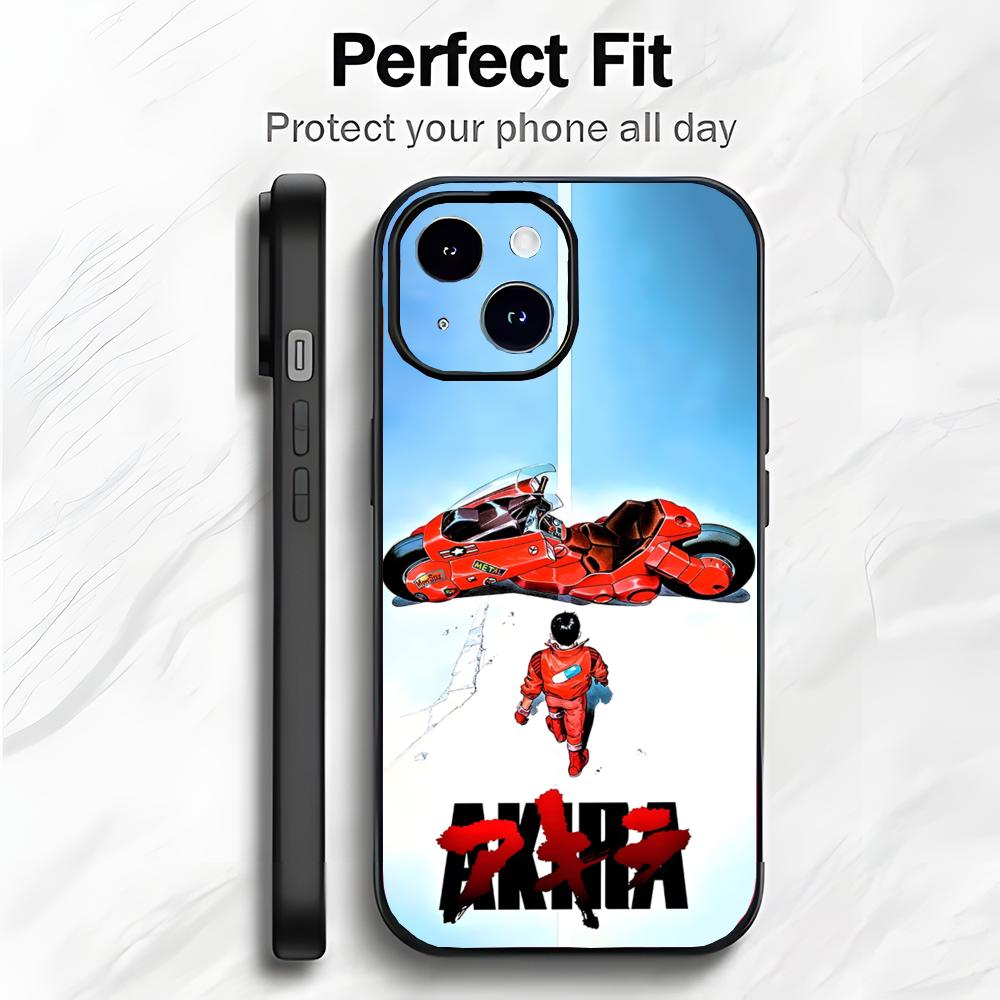 Classic SciFi Japanese Anime A-Akira Phone Case Phone Case Soft Packaging Lightweight For iPhone17 16 15 14 13ProMax