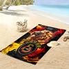 Galatasaray Glory Print Beach Towel, Large Soft Quick Dry Towel for Beach Camping Swimming