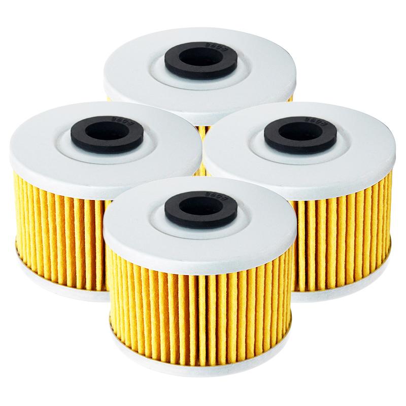 2/4/6 Stück Cyleto Motorradölfilter für Kawasaki BN125 Eliminator Ninja 125 Z125 KL250 BX250 Z250 Z250SL KSR110 KFX450R KX450F