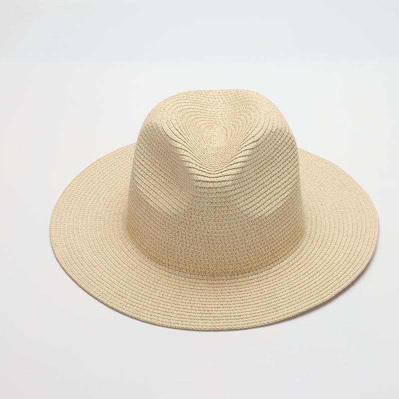 Hat Women Summer Beach Ladies Casual Panama Hat Men Jazz Cap Fashion Sun Hats Female Wide Brim Outdoors Gorro Chapeu Floppy