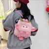 Bow Cute Sheep Bag Soft Plush Sheep Backpack Fashion   Outdoor
