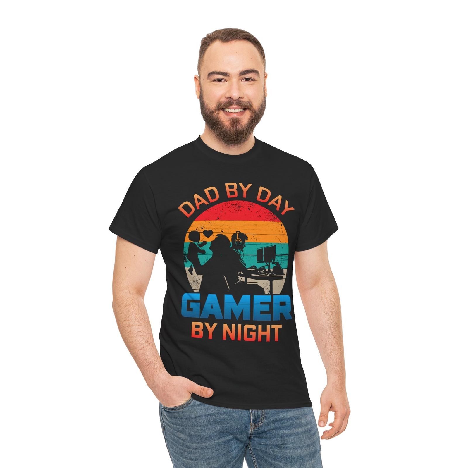 Gamer Dad T-Shirt | Ultimate Gaming Tee | Fun Graphic Shirt Unisex T-Shirt S