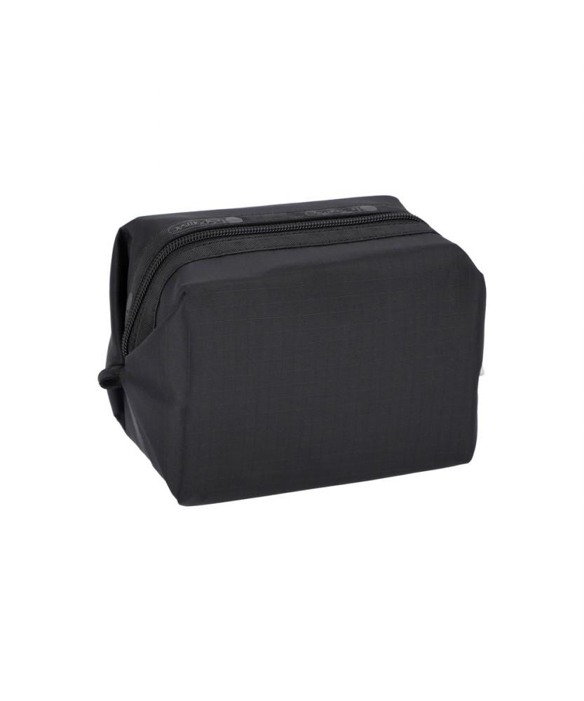 Lesportsac Recycled Black Small Zip Pouch [1805.R086]