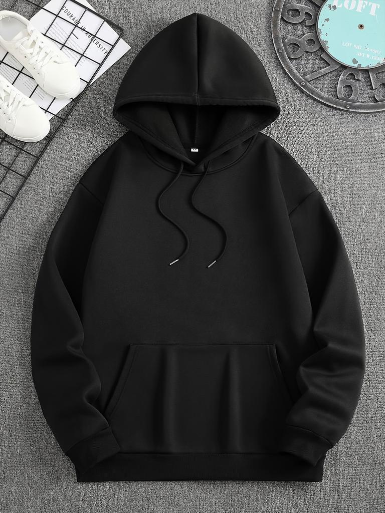 However Long The Night The Dawn Will Break Double Hands Printed Men Hip Hop Sports Hoodie, Dark Inspirational Casual Loose Sweatshirt