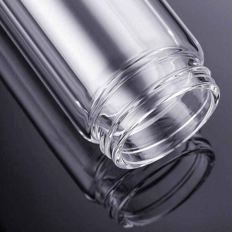 Heenoor Double Wall Glass Tea Bottle