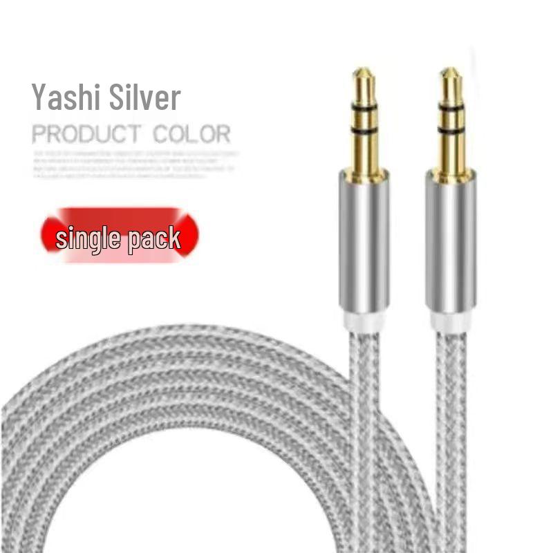 3.5mm Male-to-Male AUX Audio Cable for Car, Phone, Computer, Headset Connection