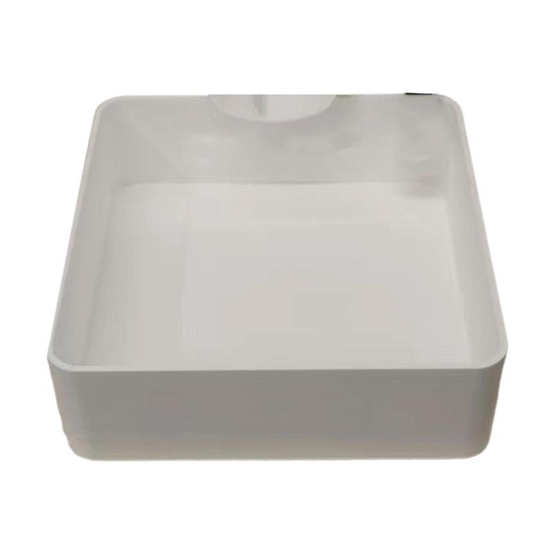 Washing Machine Drain Tray 19 X 8 X 8 Cm, Side Hanging Water Collection Basin with Hose Guide for Laundry Rooms