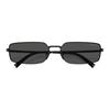 Prada Square Sunglasses With Logo Design Women Sunglasses Black SPRA601AB5S0