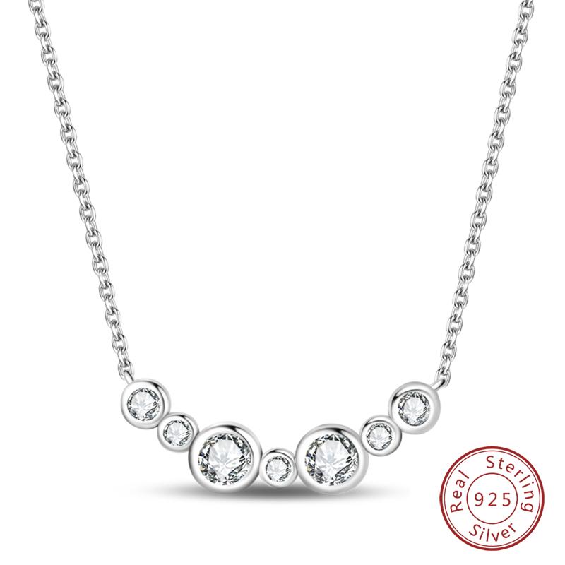 Necklace 925 Silver Cross Moonlight Guardian Dreamcatcher Necklace For Women Fashion Birthday Anniversary Jewelry Gifts