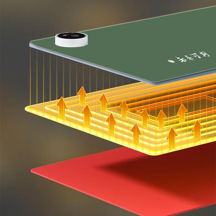 Extra Große Beheizbare Schreibtischunterlage - Cartoon Elektrische Tischmatte für Studenten und Büros