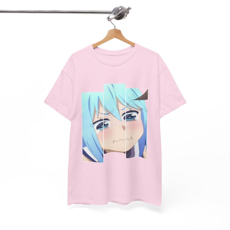 Konosuba Anime TShirt Kazuma Aqua Megumin Funny Isekai Comedy Unisexga Tee Anime Merchandise Gift Idea Otaku Japan