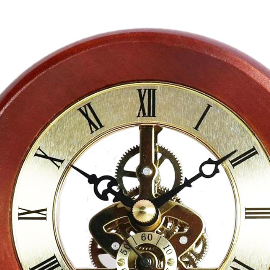 Gear Clock Living Room Dining Bedroom for Desk