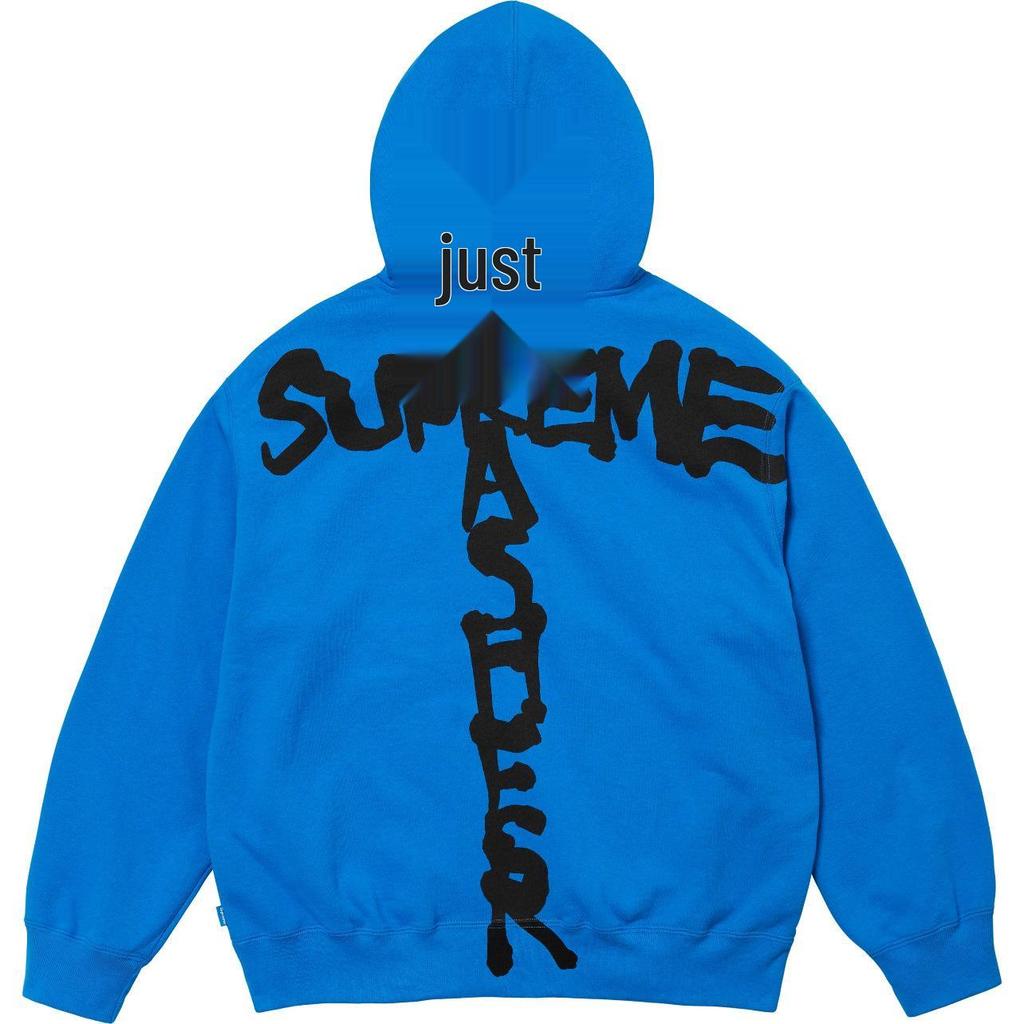 24FW Trendy Hooded Crewneck Sweatshirt