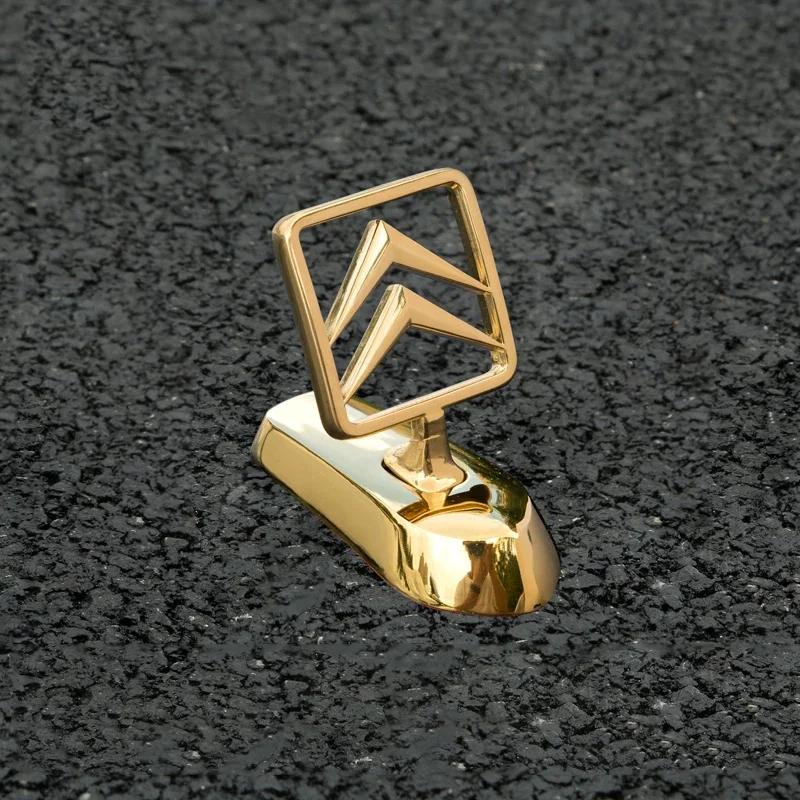 AKE3   Metal Car Hood Emblem Badge for Citroen C1 C2 C3 C4 C4L C5 Saxo Xsara Picasso DS3 DS4 DS6 C1 Berlingo Front Cover Stickers
