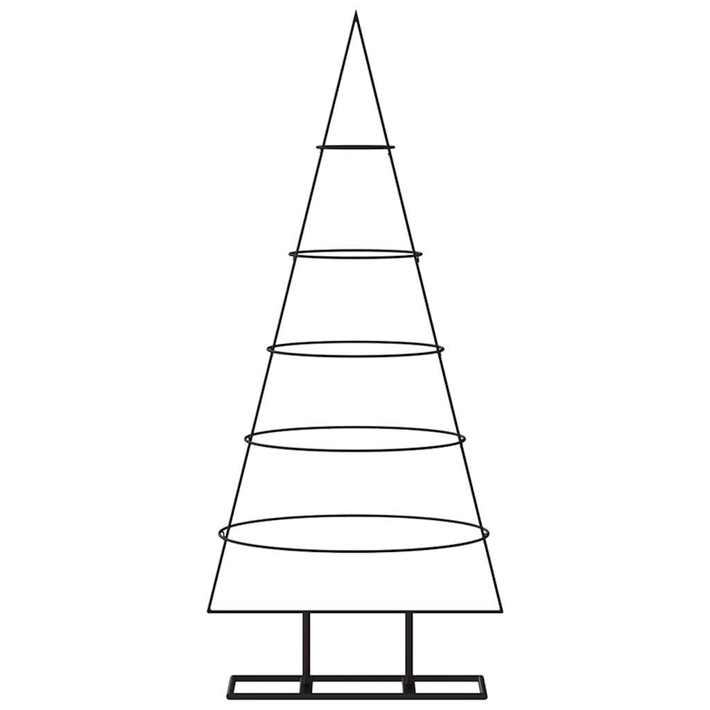 Vidaxl Metalowa Choinka Świąteczna, Do Dekoracji, Czarna, 125 Cm