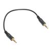3.5mm to 3.5mm Stereo Audio Cable Male to Male AUX Extender Cord for IPhone iPad Headset0.3m