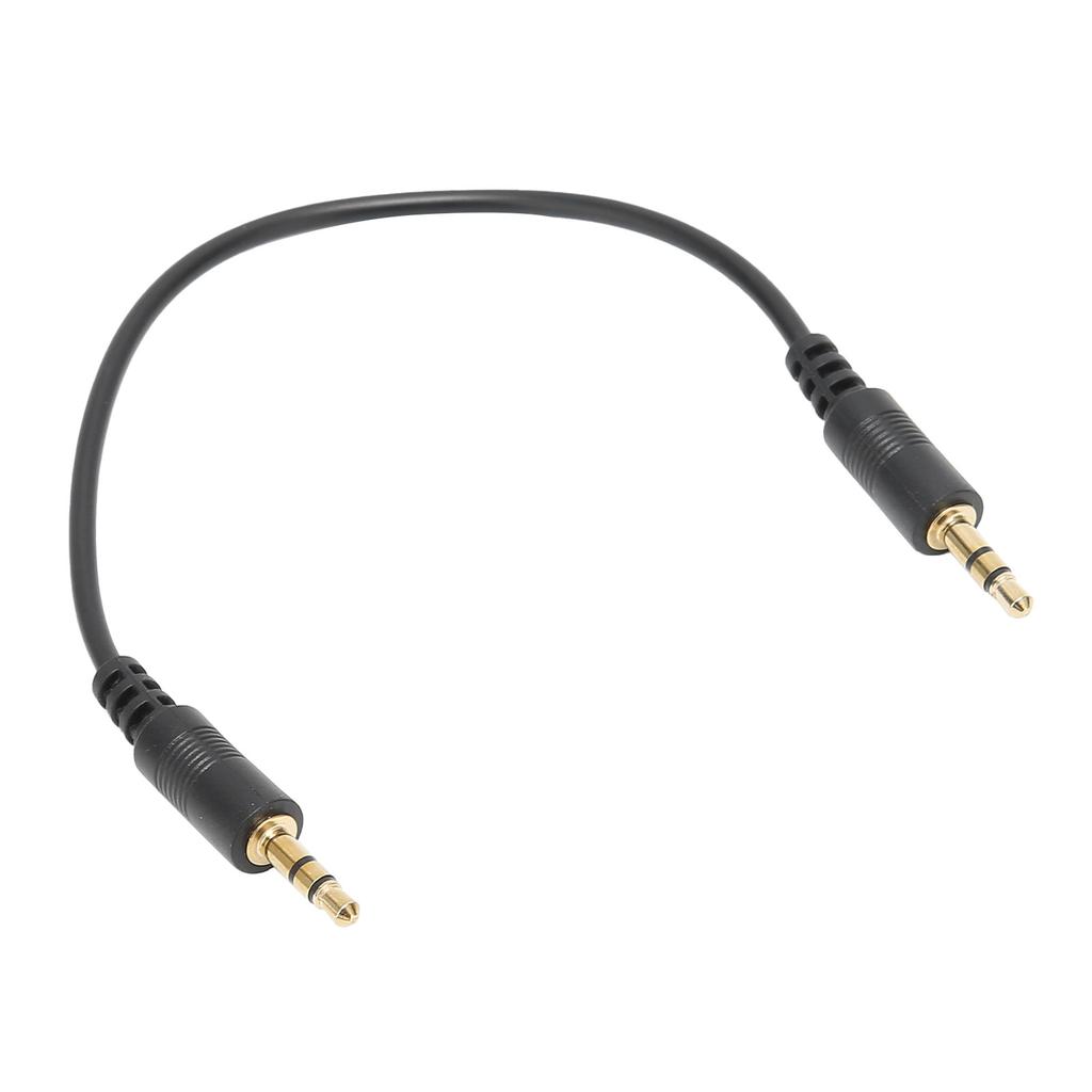 3.5mm to 3.5mm Stereo Audio Cable Male to Male AUX Extender Cord for IPhone iPad Headset0.3m