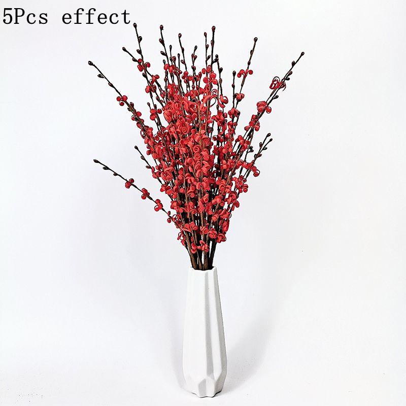 55CM Artificial Jasmine Flower Artificial Flower Art Jasmine Plant Branches Suitable for Home Office DIY Wreath Wedding Ornament