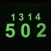 Glow In The Dark Number Sticker Luminous Digits Sticker Kids Bedroom Wall Switch Model Number Diy Decor Label Sticker Decal