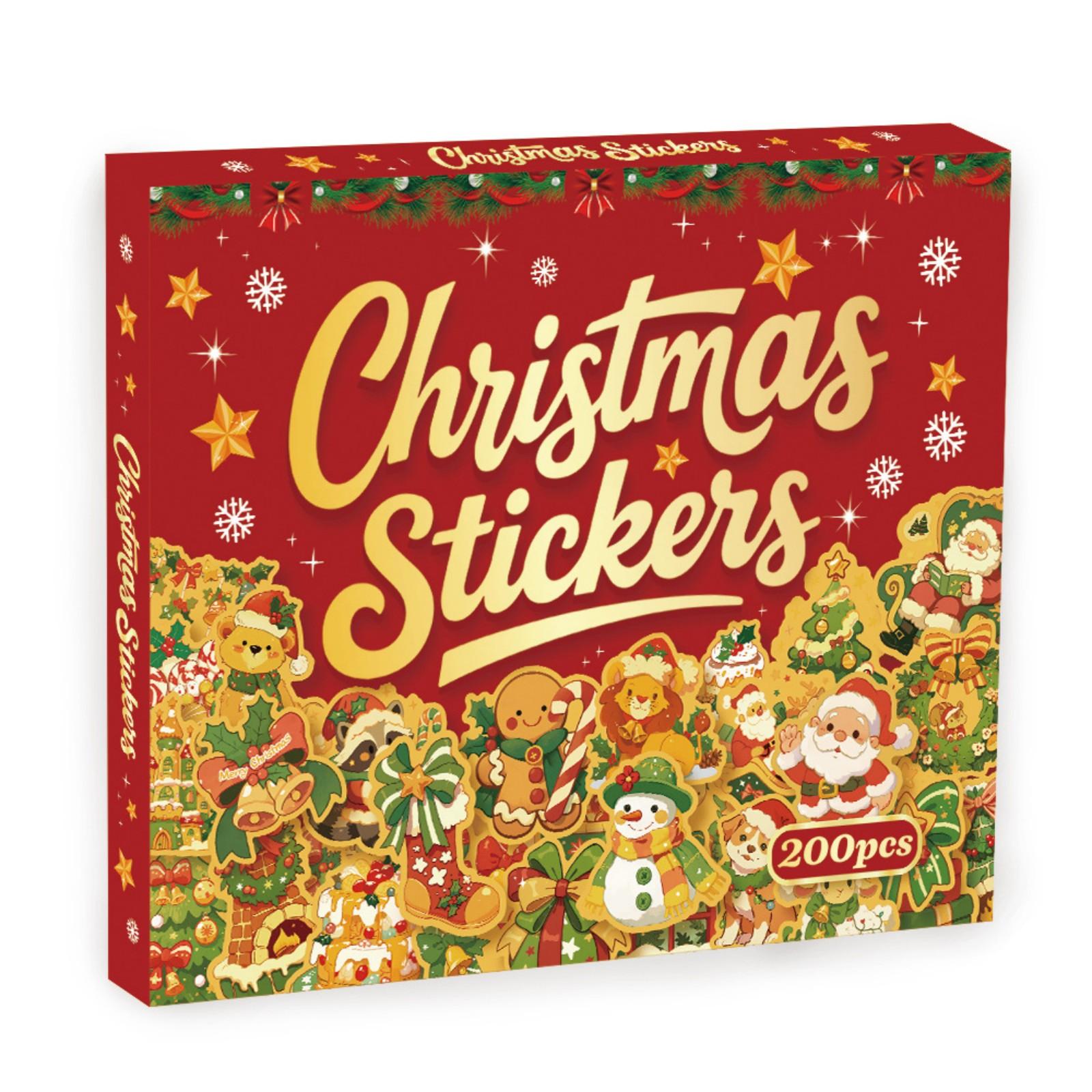 

200pcs Suitcase Stickers Waterproof Stickers Scooter Computer Tablet Cartoon Decoration One Size