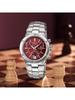 Casio - Stainless Steel Strap, Red Dial, Women's Quartz Watch SHN-5005D-4ADS