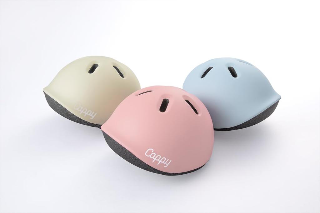 [SG Certified] Ides Toddler Helmet, Cappy Petit XXS, Pink, Ages 1+, 45-50cm, Breathable and Lightweight