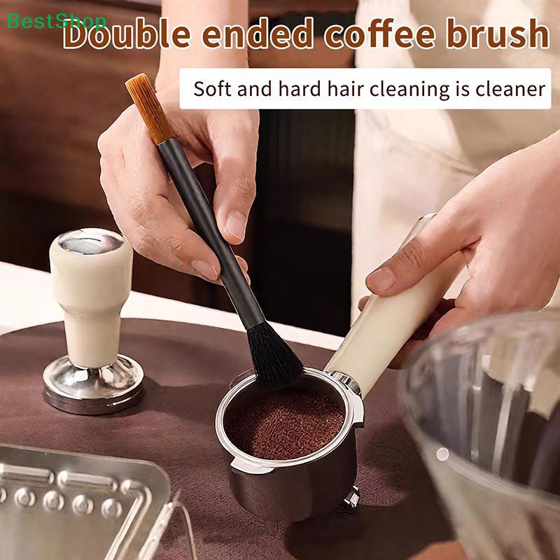 Coffee Bar Counter Cleaning Brush Coffee Grinder Semi-automatic Coffee Machine Coffee Powder Soft Bristle Brush Coffee Tool