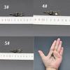 10pcs Heavy Duty Rolling Swivel Snap Stainless Steel Fishing Tackle Connector  For Outdoor