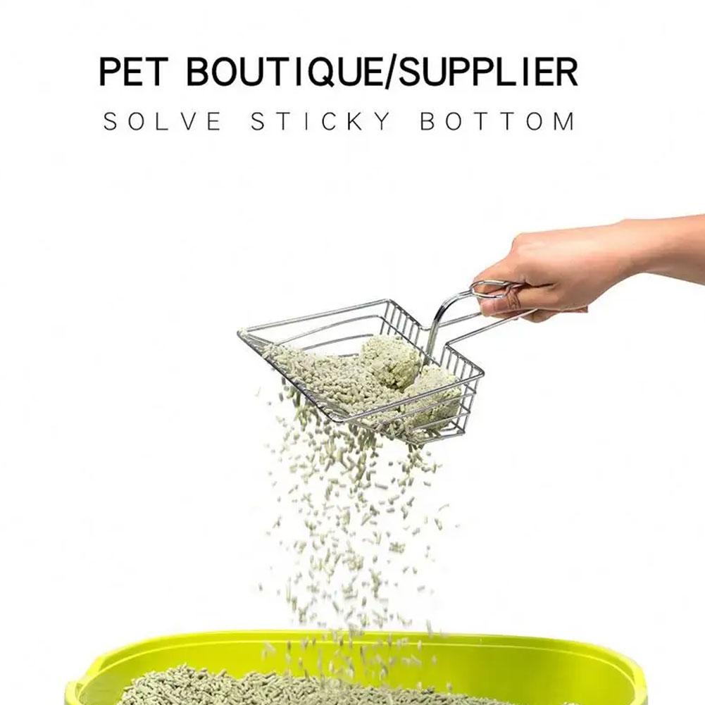 Quality Steel Cat Litter Scoop Not Easy To Poop Cats Washable Petkit Shovel Litter To S8K4