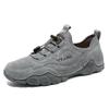 Zapatos informales de malla para hombre, mocasines cómodos para conducir, zapatos planos de verano