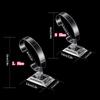 12/20pcs Watch Display Stand Holder Clear Plastic Round Transparent Bracelet Stand Multipurpose Tabletop Watch Jewelry Organizer