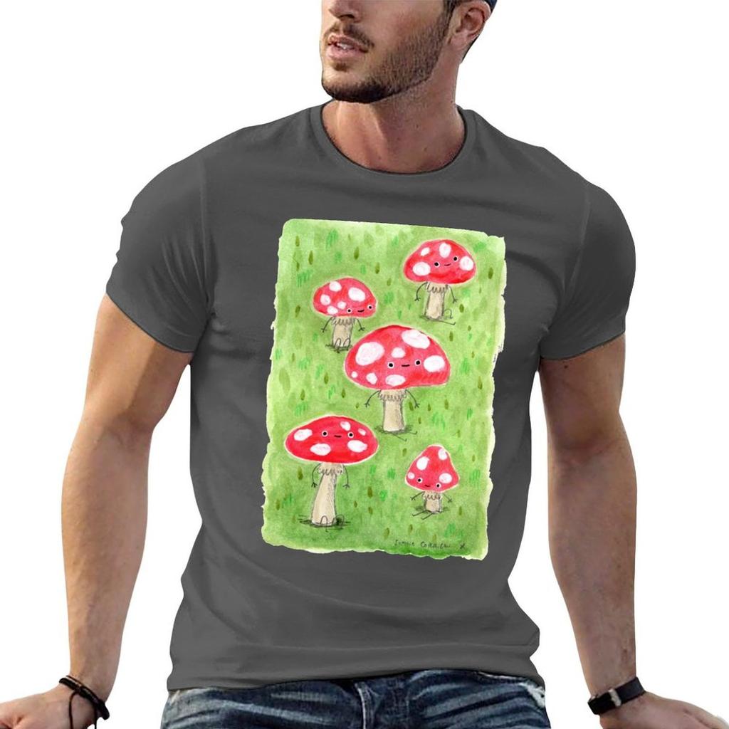 Sentient Mushrooms TShirt Unisex t shirt designer t shirts for Unisex cotton funny t shirts for Unisex graphic vintage Tshirt