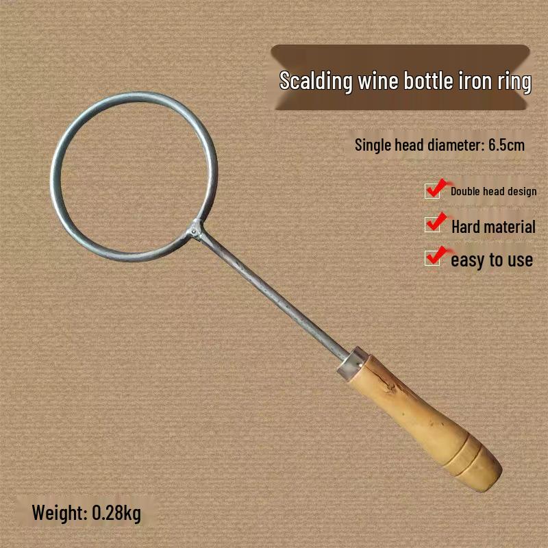 Double-Headed Soju Bottle Ring Cutter & Hot Wine Bottle Vase Tool