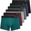Fullluwaa Boxer Front Set of Cotton Gift for Day Men's Briefs, Closure, 6, Brand, Moisture-Wicking, Quick-Drying, Men's Underwear, Father's