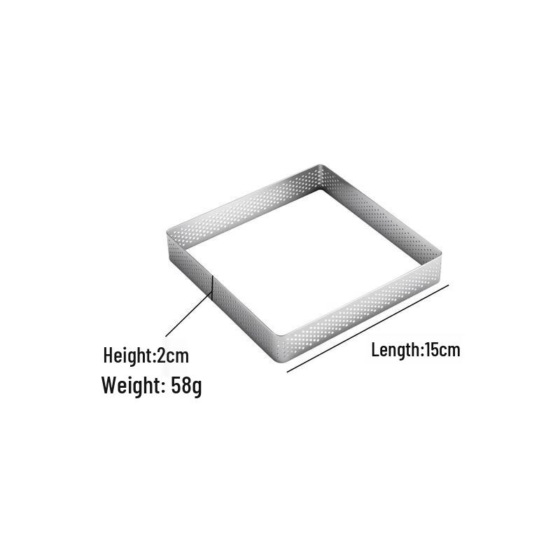 MDNG Perforated Square Mousse Ring