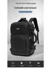 Customizable Logo Business Laptop Backpack: Multi-functional, Large Capacity, Travel-Friendly with Breathable Back Pad