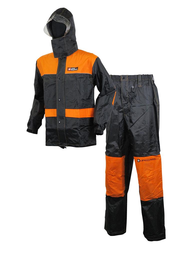 LIFEGUARD Magnum Rain Suit LL Orange/Black LR-01