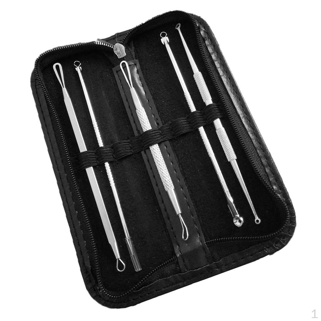 

5PCS Stainless Steel Blemish Extractor