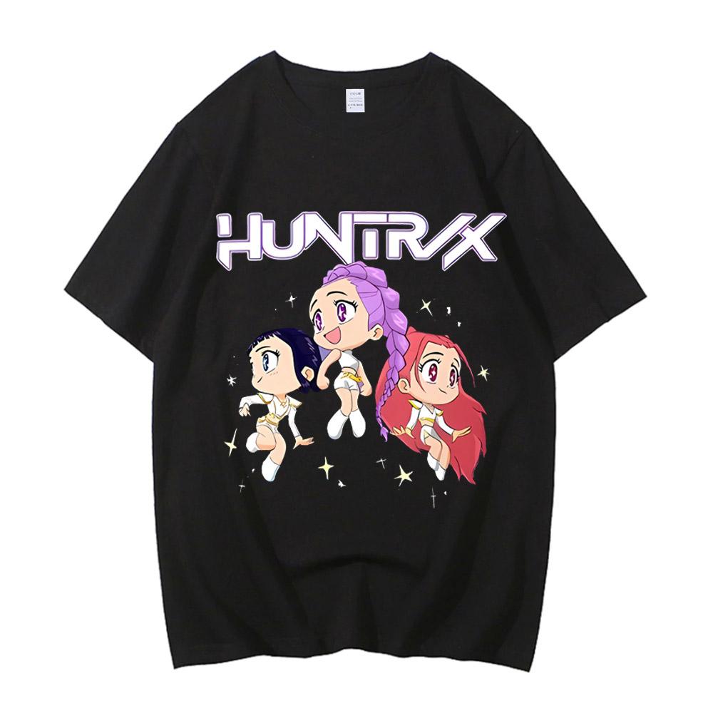 Hot Cartoon KPop Demon Hunters Tijger T-shirt Harajuku O-hals Casual Shirt Hoge Kwaliteit T-shirt Y2k Streetwear
