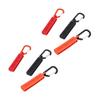6 Pcs 10 Hole Bit Holder 1 4 Inch Shank Screwdriver Drill Bit Storage Organizer with Clip Hook