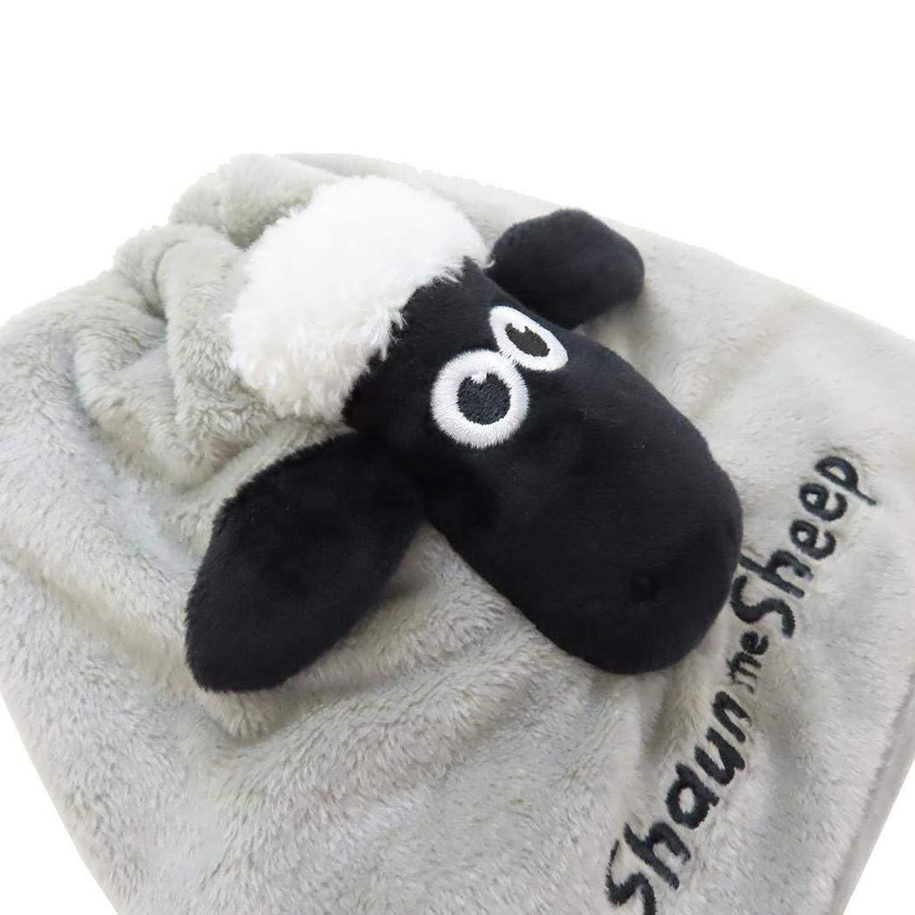 Shaun the Sheep [Drawstring Bag] Face Mascot Drawstring PouchShaun
