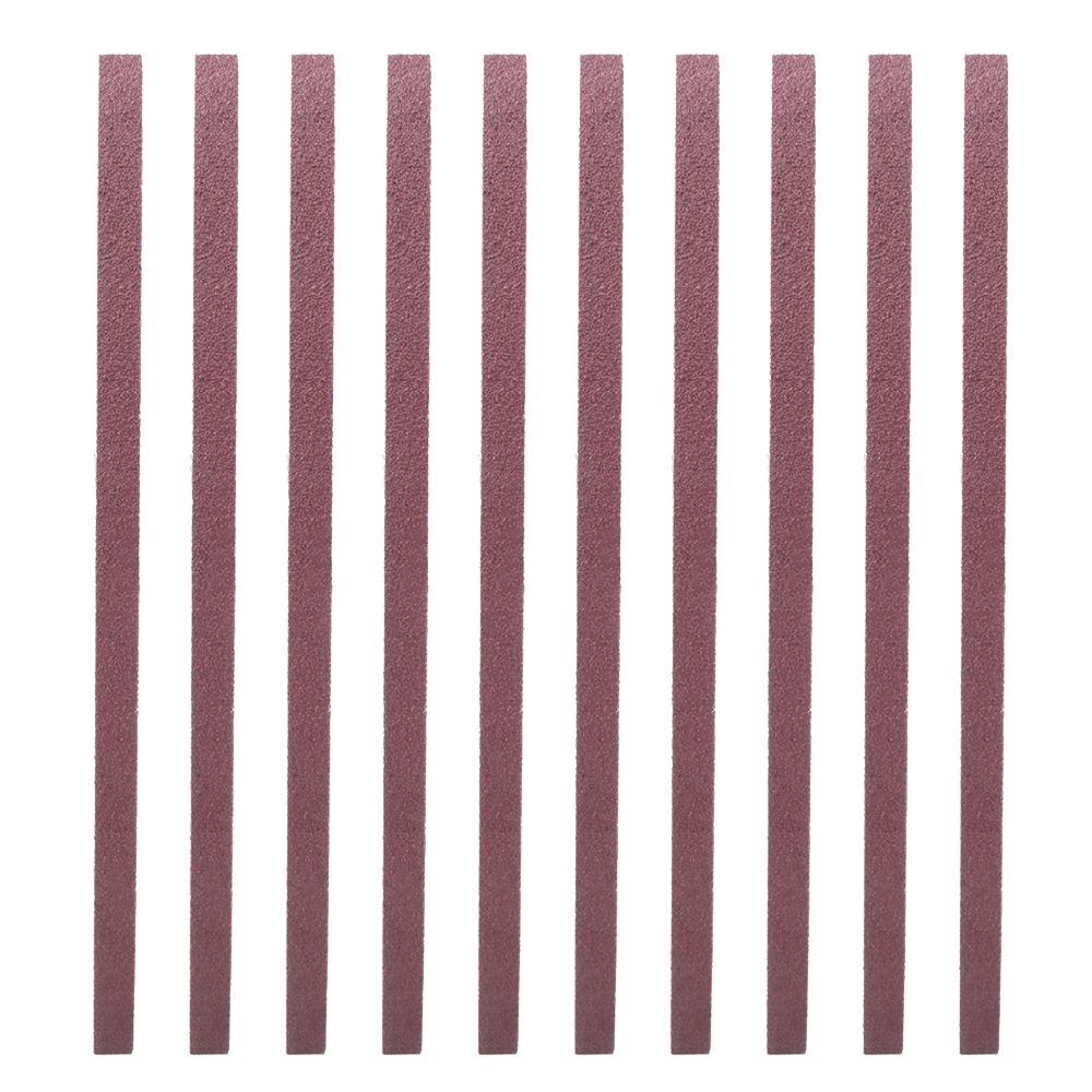 10pcs 533 X 9mm Aluminium Oxide Sandpaper Aluminum Oxide Belt Sander Strap  Woodworking