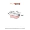 Storage Plastic Large Box Extra With Lid For Clothes Toys And Snacks