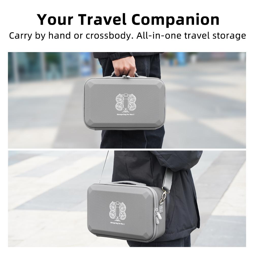 BRDRC Carrying Case for DJI NEO 2 Drone Accessories Protective Storage Case Portable Travel Bag Large Shell Box