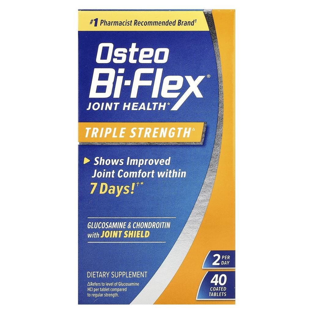Osteo Bi-Flex, Joint Health, Triple Strength, Coated Tablets, 40 Tablets