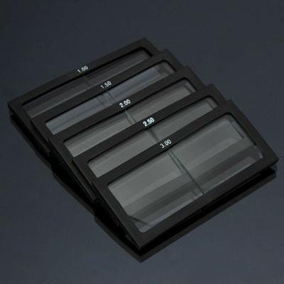 Welding Magnifier Lens Diopter 0.75-3 50*40*3mm Heat Resistance Practical